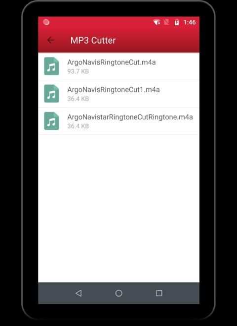 MP3 Cutter स्क्रीनशॉट 2