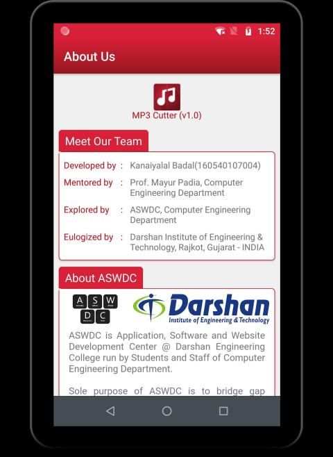 MP3 Cutter screenshot 1
