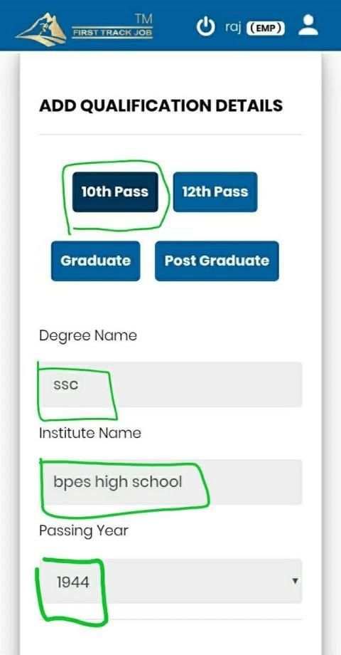 RESUME CREATOR screenshot 4