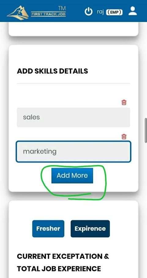 RESUME CREATOR screenshot 1