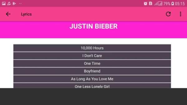 Justin Bieber 2019 Offline screenshot 2