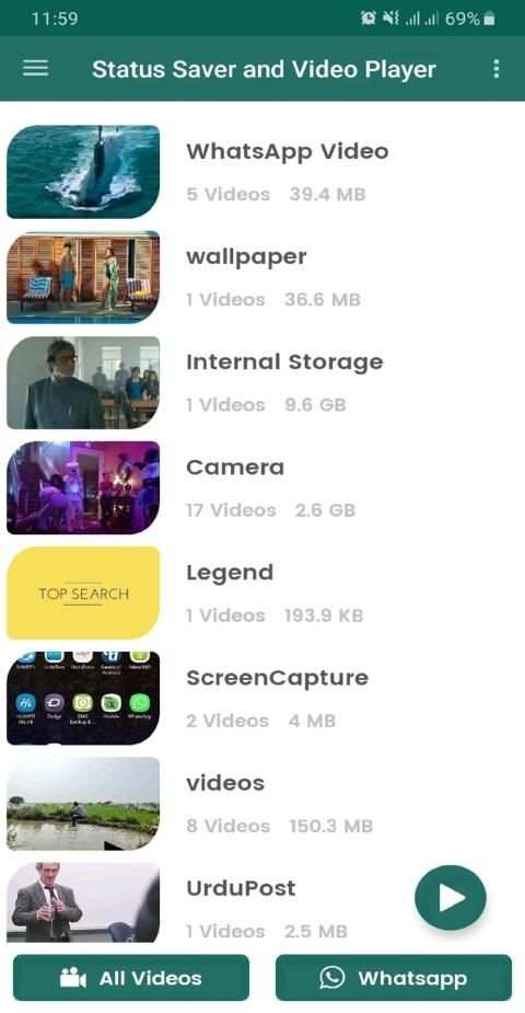 WhatsApp Status Saver & HD Video Player screenshot 6