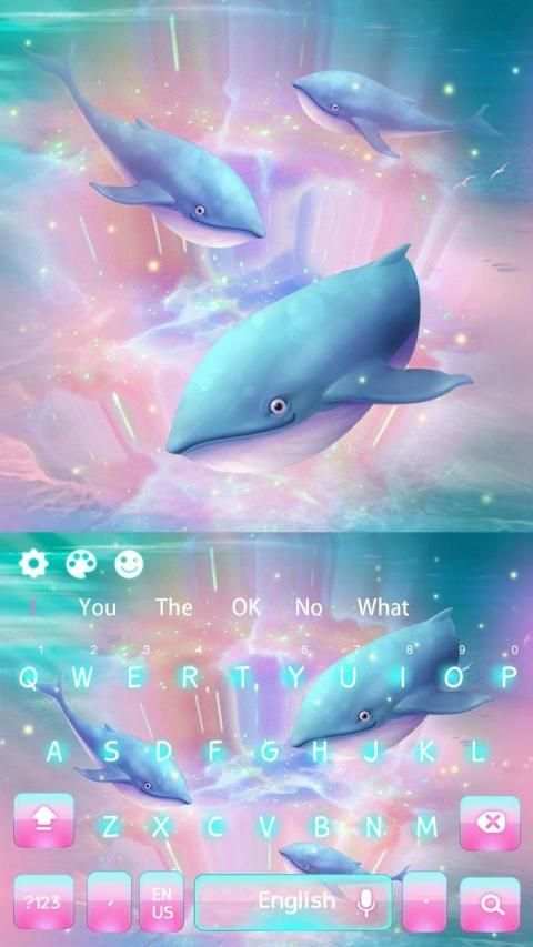Fancy Dolphin keyboard screenshot 1