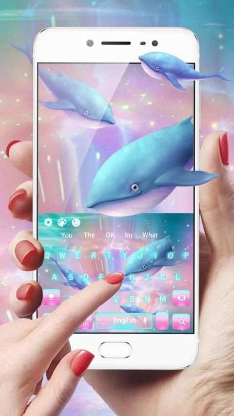 Fancy Dolphin keyboard screenshot 4
