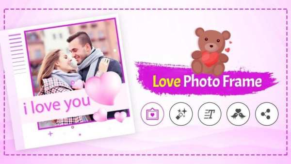 Love Photo Frame - Romantic Love Photo Frame screenshot 5