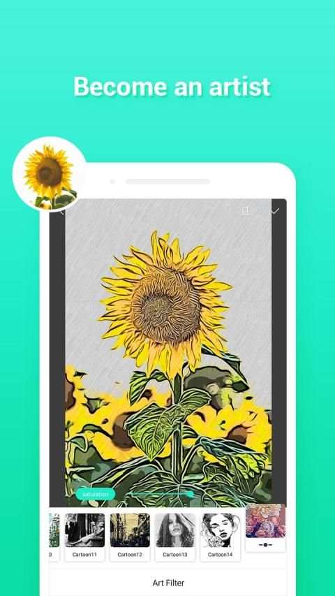 Filter Cartoon - Art filter editor screenshot 3