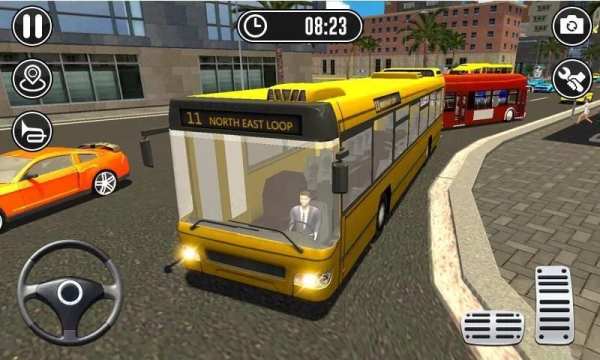 Real Bus Driver 3D - Coach Bus Driving Games 2019 screenshot 1