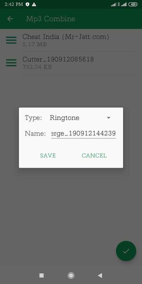 easy mp3 cutter and merger screenshot 2