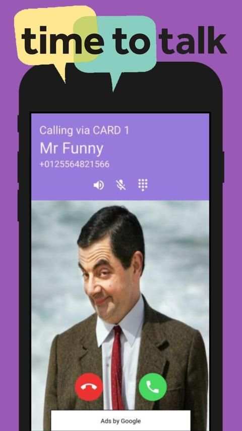 Funny Man Call Me !! Funny Fake Video Call स्क्रीनशॉट 2