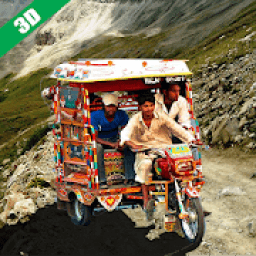 Real Tuk Tuk Auto Rickshaw Driving 3d-Offroad Game icon