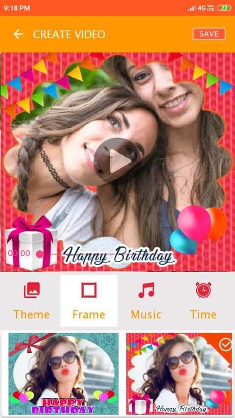 Birthday Video maker screenshot 8