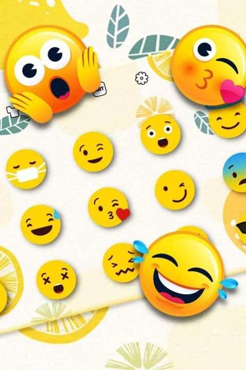 Juicy Lemon Keyboard स्क्रीनशॉट 1