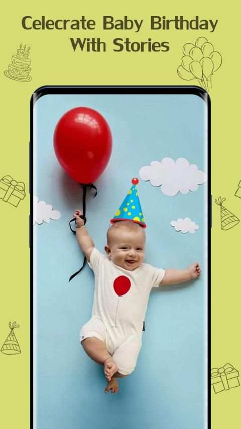 Birthday Story Maker for Instagram and WA Status screenshot 3