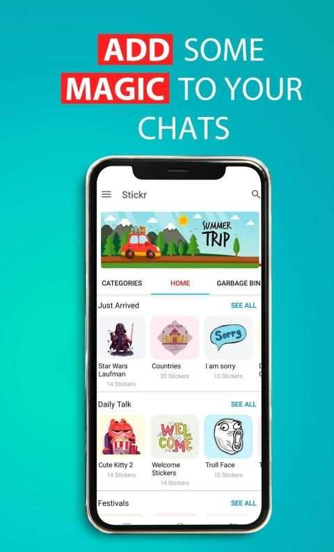 Stickr - Stickers for Whatsapp - (WAStickersApp) screenshot 5