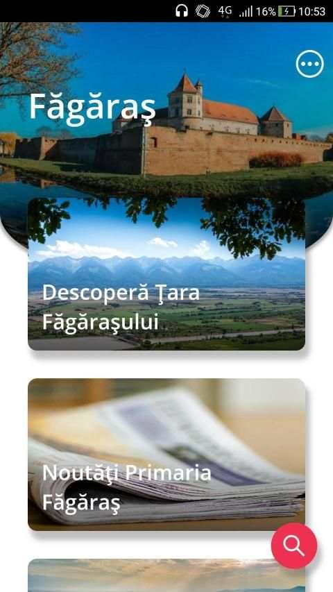 Fagaras City App स्क्रीनशॉट 1