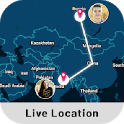 Location Sharing With Family : Street View Map आइकन