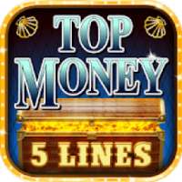 Top Money - 5 Lines - Secrets of the Seas logo