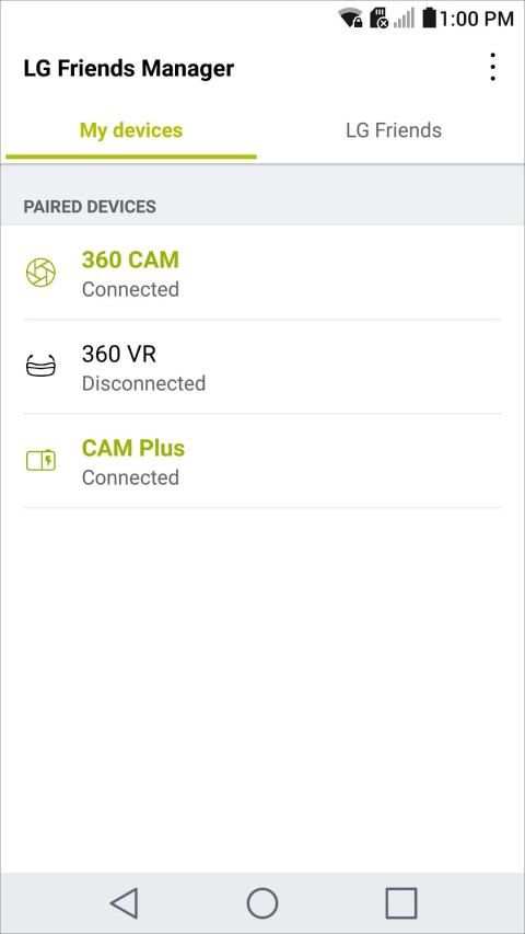 LG Friends Manager screenshot 1