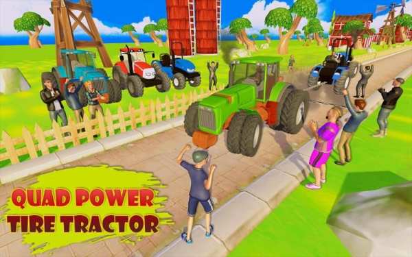 Grand Pull Tractor Match: Tractor Driving Games स्क्रीनशॉट 7