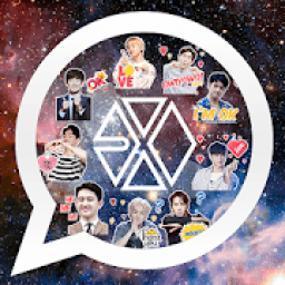 ikon EXO WAStickerApps KPOP Idol for Whatsapp