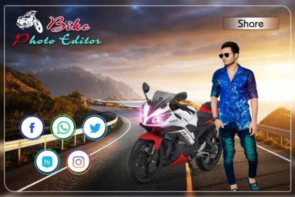 Bike Photo Editor: Bike Photo Frame 2019 screenshot 1