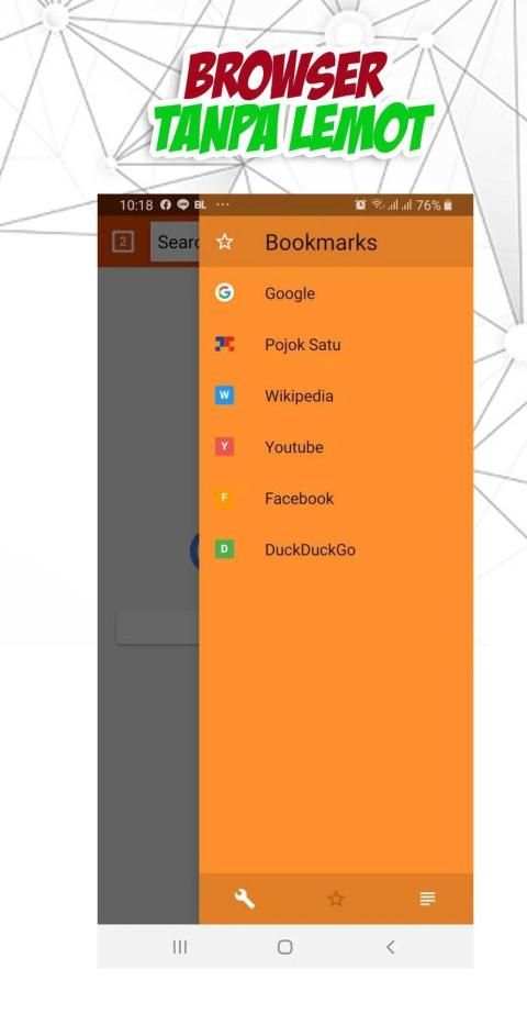 Kojop Browser Plus - Anti Blokir screenshot 1