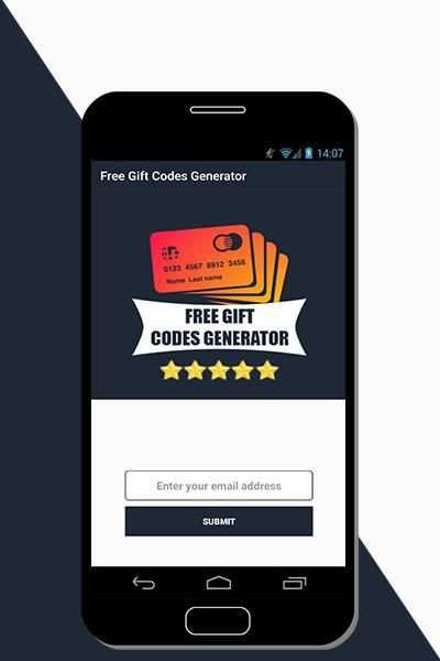 Free Gift codes Generator screenshot 5