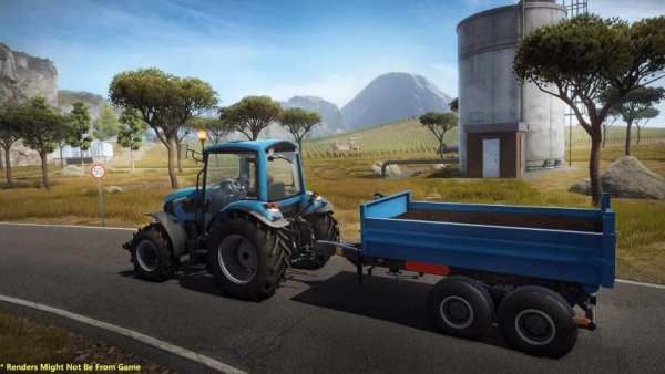 Heavy Duty Cargo Tractor Trolley screenshot 1