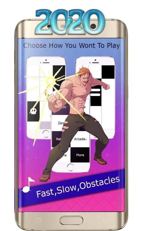 Escanor Piano Tiles screenshot 3
