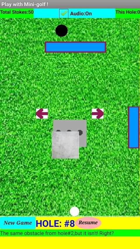 Mini Golf स्क्रीनशॉट 1