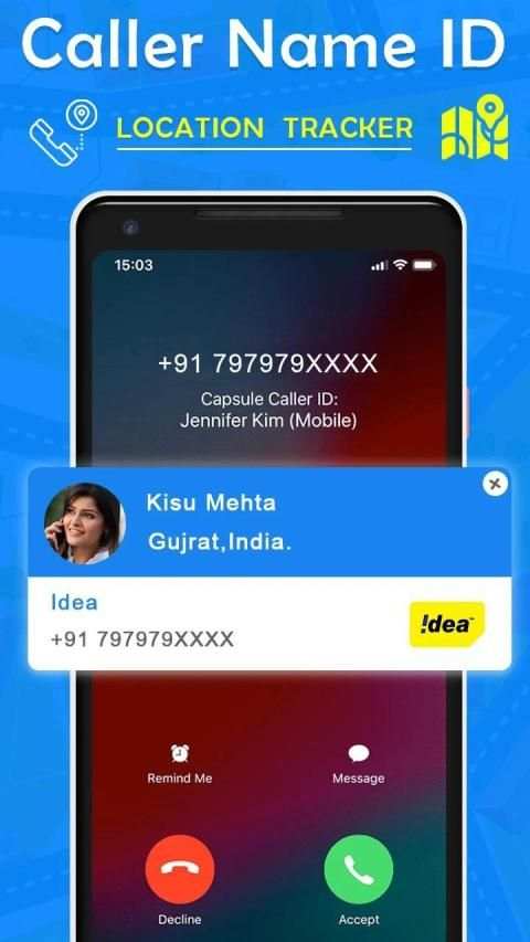 Mobile Caller ID Location Tracker & Call Blocker screenshot 3