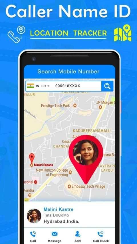 Mobile Caller ID Location Tracker & Call Blocker screenshot 2