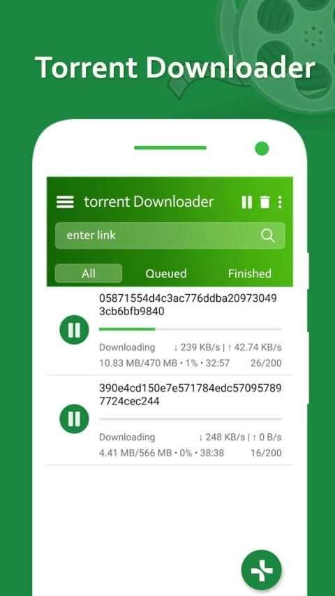 xTorrent - Torrent Downloader स्क्रीनशॉट 3