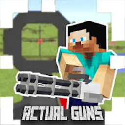 ikon Actual Guns Mod for MCPE