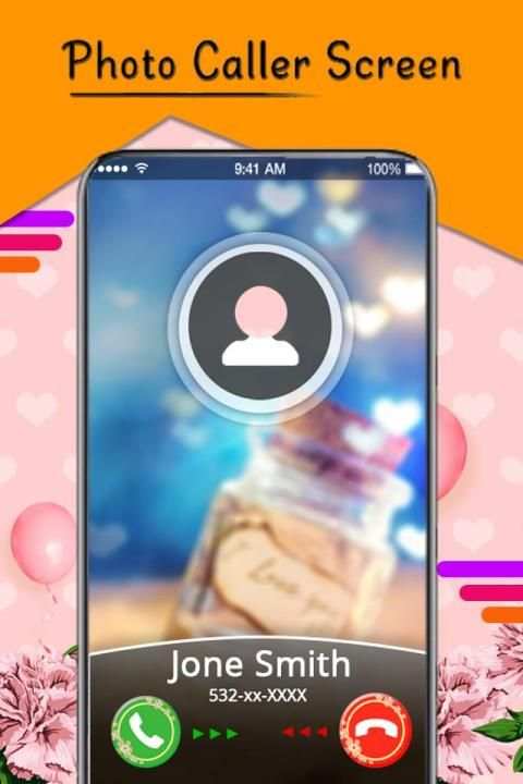 Photo caller Screen – full screen caller id screenshot 2