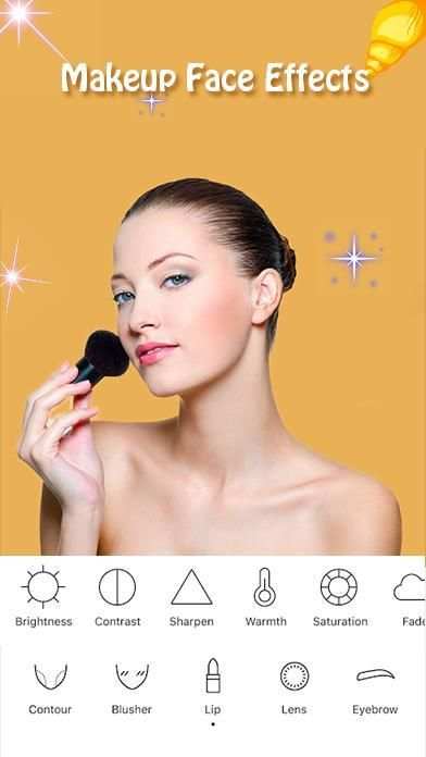Sweet Face – Snap Sticker, Filter for Snapchat स्क्रीनशॉट 1