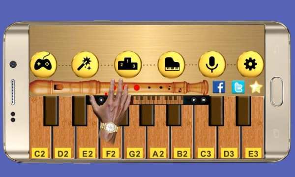 Real Flute & Recorder - Magic Tiles Music Games screenshot 5
