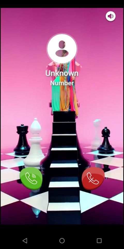 BlackpinK - Call Screen Theme screenshot 2