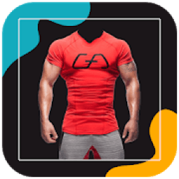 Men Body Builder T-Shirt Photo Suit आइकन