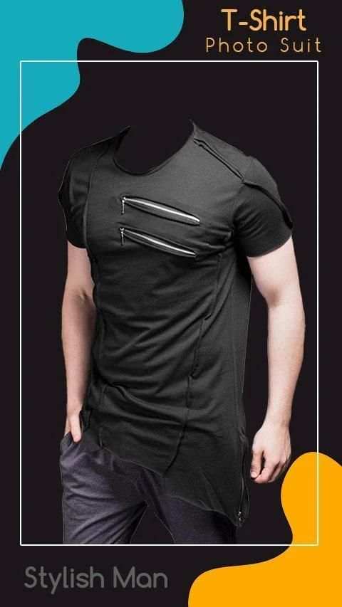Men Body Builder T-Shirt Photo Suit screenshot 1