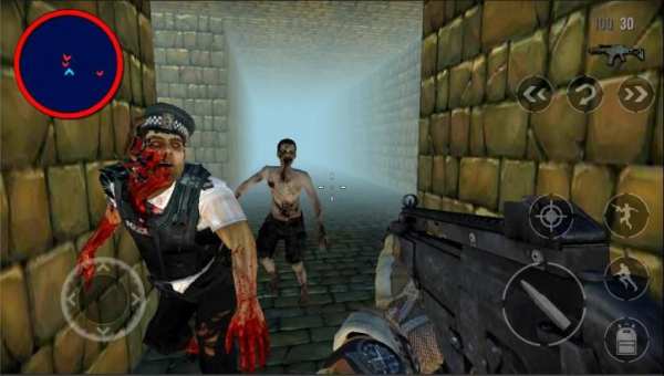 Labirinto Zumbi 3D screenshot 1