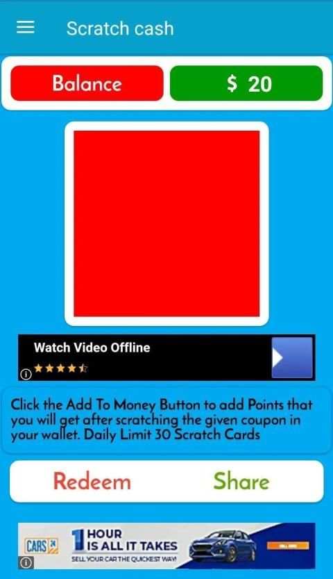 Scratch Cash screenshot 2