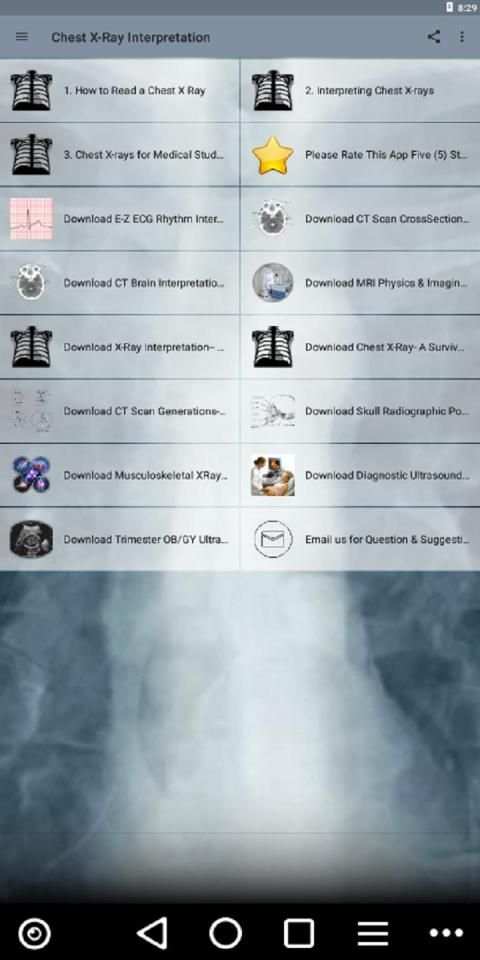 Chest X Ray Interpretation for Medical Students screenshot 6