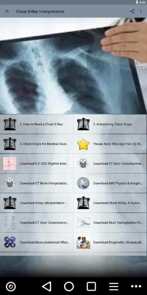 Chest X Ray Interpretation for Medical Students screenshot 5