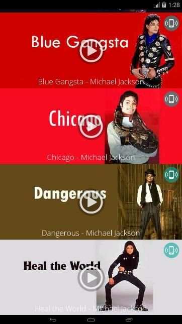 Michael Jackson Ringtone स्क्रीनशॉट 3