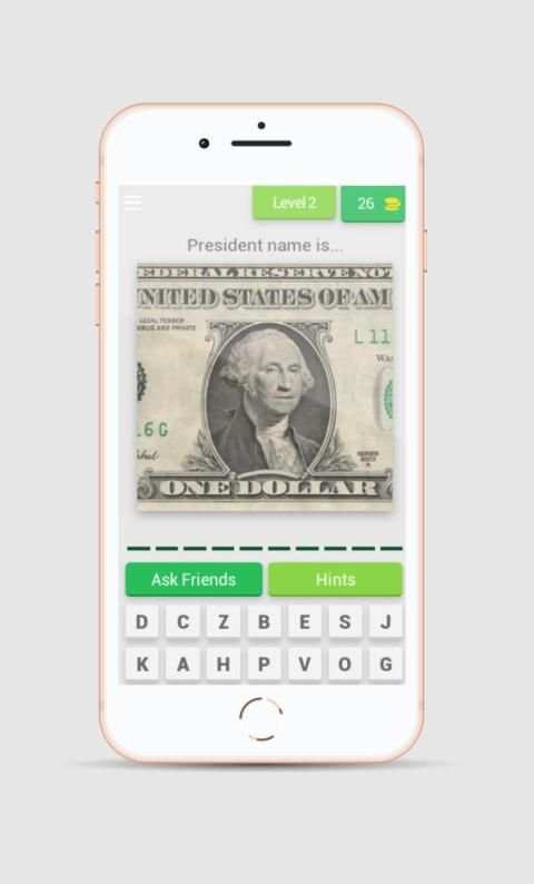 Dollar%Money Quiz स्क्रीनशॉट 11