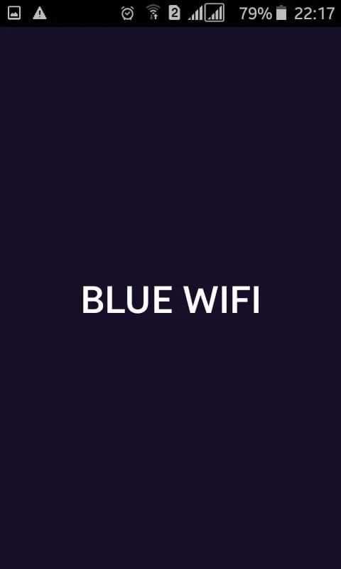 Blue Wifi screenshot 1