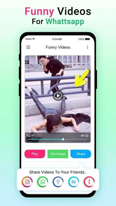 Funny Videos for Whatsapp screenshot 1