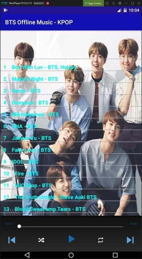BTS Offline Music - Kpop स्क्रीनशॉट 3