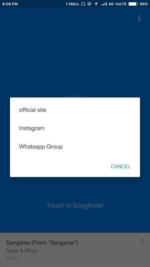 Song Finder screenshot 2